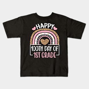 100th Day Of First Grade 100 Days Of School Teacher Kids T-Shirt